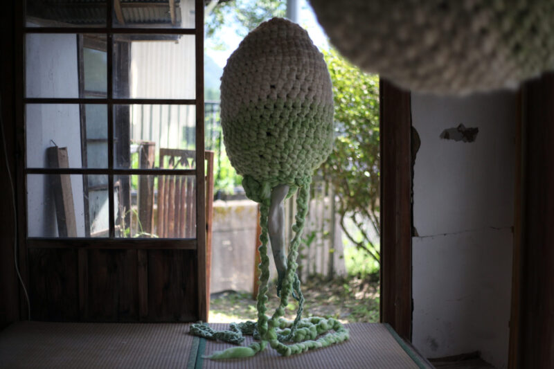 Louise Rouse Homespun Nakanojo Biennale Contemporary Art Installation Japan