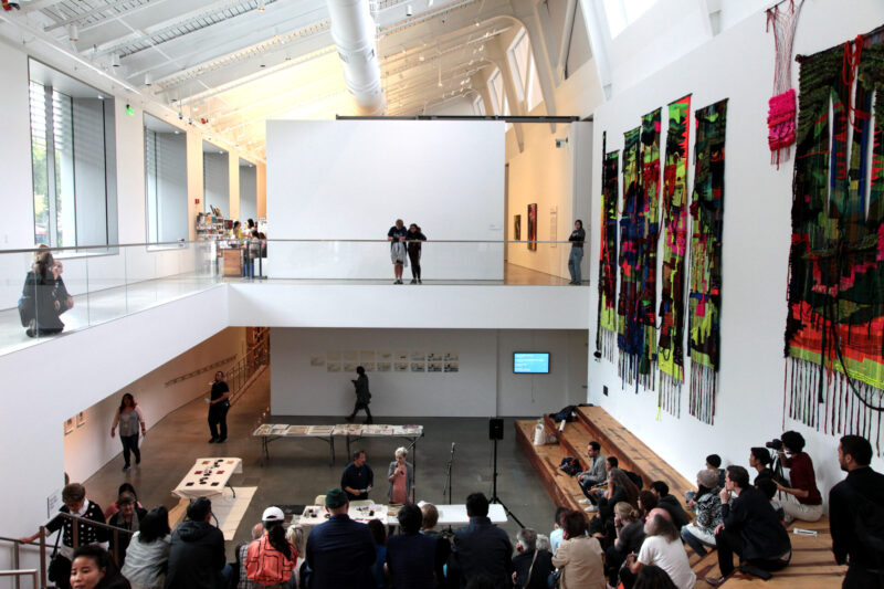 louise rouse berkeley art museum mokuhanga woodblock motoharu asaka demonstration